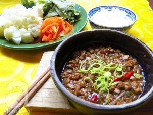 mon chay dau hu kho quet