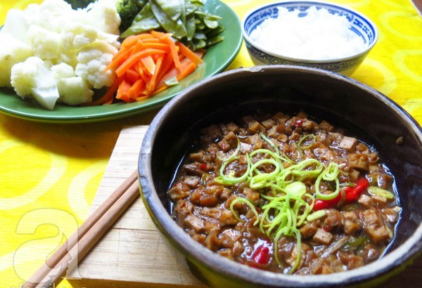 Món chay đậu hủ kho quẹt giản dị mà siêu ngon cơm
