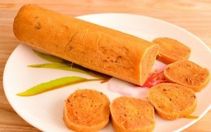 thom ngon voi mon chay xuc xich chay