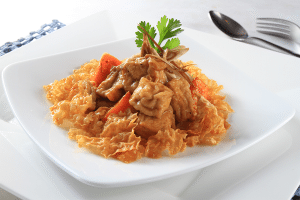 mon chay dau hu chien xot tuong cay