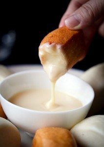 mon chay banh bao chay chien cham sua hap dan