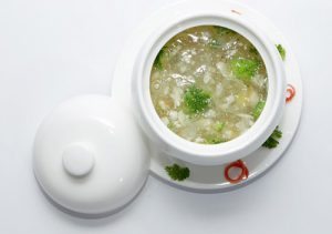 an chay voi mon sup sen thanh mat