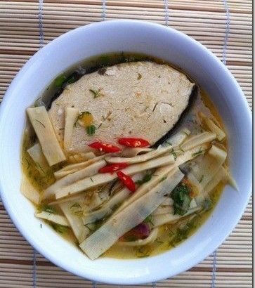 Món chay: Cách nấu món canh măng chua