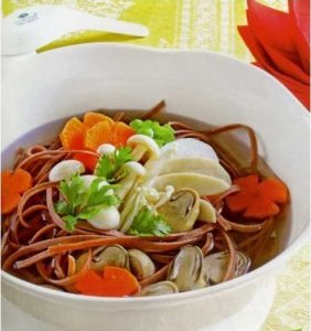 thuong thuc vi ngot thanh cua rau cu qua tu mon chay hu tieu gao lut va nam