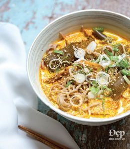 mon an chay my ca ri dau phu