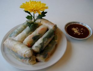 Hoàn thành món chay ăn vặt ngon miệng