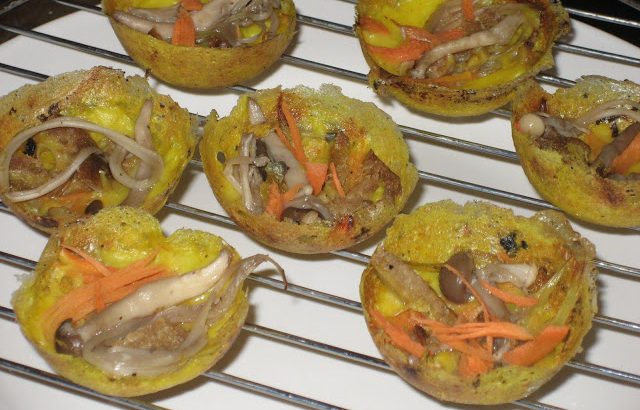 Thèm ăn chay với món Bánh khọt chay