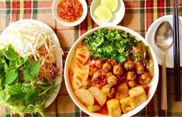 Bún chay Huế hấp dẫn cho bữa sáng